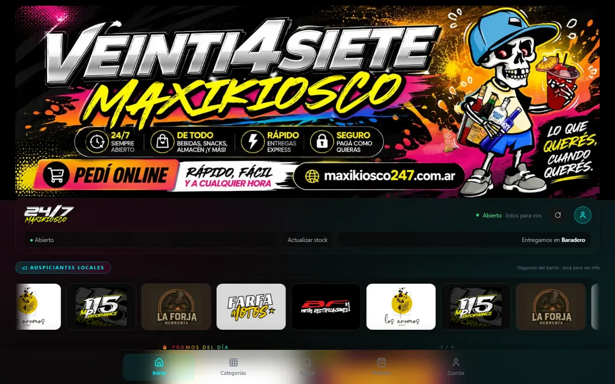 Maxikiosco 24/7
